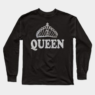 Royal Queen Crown Long Sleeve T-Shirt